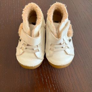 Old soles sneakers with faux fur